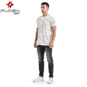 Nuevo producto, venta al por mayor, camiseta informal de manga corta para hombre de verano, camiseta a rayas personalizada, estilo personalizado - Product Image 6
