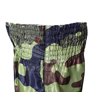 กางเกงมวยไทยขาสั้นผ้านิ่มสำหรับผู้ชายชุดฝึกมวยปล้ำและต่อสู้ - Product Image 5