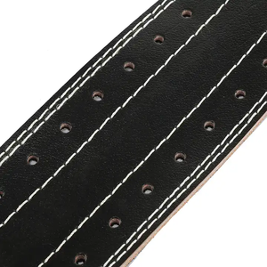 Levantamiento de pesas pesado Los más demandados Por encargo La mejor calidad Heavy Duty Single Prong Buckle Power Belts - Product Image 6