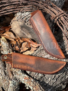 ขายส่งหนังมีดSheath Customยุทธวิธีหนังมีดฝาครอบผู้ถือSheathสําหรับเข็มขัดEDC ChefมีดSheathเข็มขัดซอง - Product Image 3