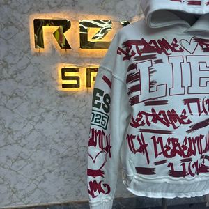 Bon matériel, services ODM, le plus demandé, sweat à capuche zippé, imprimé en usine, sweats à capuche à bas prix pour hommes - Product Image 4