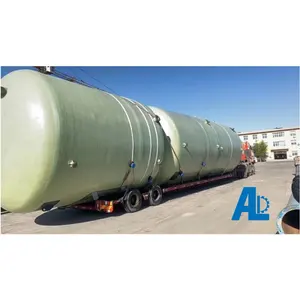 Manufacture High Strength FRP Vessel Horizontal Storage Tank