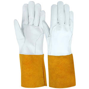 Customer Demanded Best Premium Leather Welding Gloves Arrival <b>Heat</b> Resistance Reasonable Safety Gloves <b>Heat</b> Resistance custom - Product Image 3