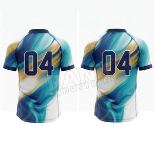 Camiseta de rugby de marca privada, cómoda, la más vendida, camiseta de rugby con talla personalizada para venta en línea - Product Image 5