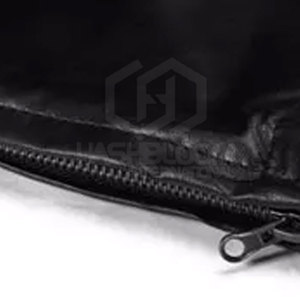 High Quality Men's Casual Straight Button Fly Plain Dyed Lightweight Breathable High Waist <b>Knitted</b> Leather Pants Custom Logo - Product Image 6