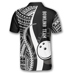 Wholesale custom <b>bowling</b> jerseys made with breathable quick-dry material ideal for team uniforms and professional league players - Product Image 5