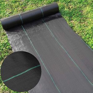 Malla Antihierbas de Polipropileno Tejido – Malla de Control de Malezas de Alta Resistencia con Protección UV para Agricultura, Jardinería e Invernaderos - Product Image 1
