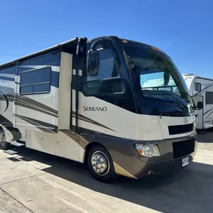 Autocaravana Usada en Excelentes Condiciones, Modelo T-H-O-R M-O-T-O-R 31V 2010, Alto Rendimiento, 36 pies de Largo, 2000 kg de Carga Útil, Acero Inoxidable Oscuro, Plegable - Product Image 1