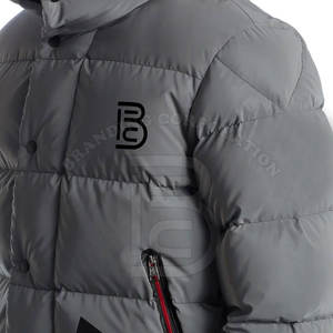 Best-seller Veste matelassée de qualité supérieure pour hommes Nouveau design avec fermeture éclair lourde à col montant pour plus de confort - Product Image 5