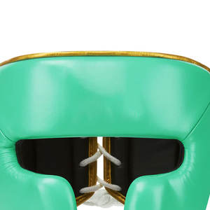 Casque de boxe anti-rides pour hommes en cuir de qualité supérieure, durable, respirant, réglable, avec visière transparente, pour usage décontracté, dernières conceptions - Product Image 5