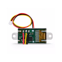 Voltmeter Digital OLED Mini Ultra Tipis 0.5 Inci Pengukur Tegangan DC 0-30V Penguji Tegangan Layar OLED Kecil untuk Baterai Mobil DIY