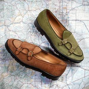 Zapatos mocasines de cuero Natural auténtico 100%, antideslizantes a la moda para un uso cómodo en la oficina y perfectos para el uso diario - Product Image 3