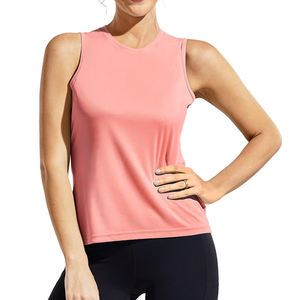 เสื้อกล้ามถักระบายอากาศได้ดีสำหรับผู้หญิงเสื้อกล้ามออกกำลังกายเล่นฟิตเนสเสื้อถักสำหรับผู้หญิง - Product Image 1