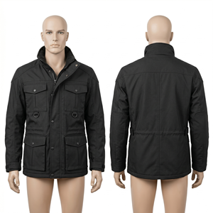 Veste de sécurité Softshell Premium 320 GSM avec bandes réfléchissantes orange, logo personnalisé, vêtements de sécurité imprimés - Product Image 6