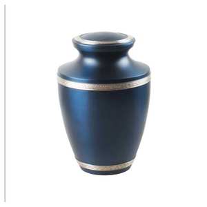 Handmade Copper Cremation Urn Custom Design Aluminium <b>Funeral</b> Urn Export Quality Coffee Urn - Product Image 1