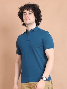Camiseta informal para hombre para Polo de secado rápido transpirable verano 45% algodón 55% poliéster diseño Original abotonado para Polo liso teñido - Product Image 4