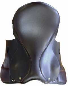 Real International Saddlery English <b>Dressage</b> Saddle 100% Pure Leather Comfortable Durable Horse Riding Equestrian Best Quality - Product Image 3