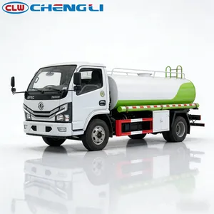 Camion-citerne à eau en acier inoxydable 304 avec vannes, tuyaux et pompe pour le transport d'eau propre - Product Image 6