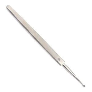 REGENSIS SURGICAL RS-RC-28 Curetas Dérmicas de un Solo Extremo, Cureta Buck Ear Recta y Afilada, Instrumentos de Tamaño Personalizado - Product Image 1
