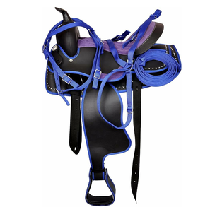 Factory Made Leather Trail <b>Saddle</b> Premium Quality Western Horse <b>Saddle</b> Tooling Western Style for Competitive Trail Riding - Product Image 1