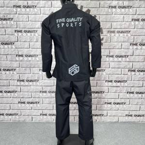 Couleur unie BJJ Kimono Vente en gros Personnalisé Hommes Karaté Arts Martiaux Porter Noir BJJ Costumes et Jiu Jitsu Uniformes - Product Image 3