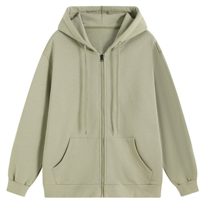 Nouveaux vêtements d'hiver Logo personnalisé lourd GSM Design élégant 100% coton professionnel nouveau Style hommes fermeture éclair sweats à capuche en gros de haute qualité - Product Image 1