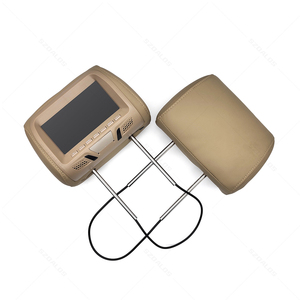 Schermo LCD da 7 pollici con cuscino per seggiolino auto poggiatesta Monitor telecomando SD USB opzionale - Product Image 2