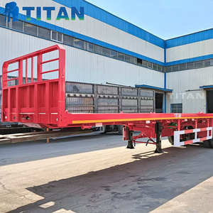 <span class=keywords><strong>Remorque</strong></span> plateau lourd à 4 essieux de 40 pieds pour conteneurs, fabriquée sur mesure par TITAN Factory, à vendre à <span class=keywords><strong>Tema</strong></span>, Ghana - Product Image 2