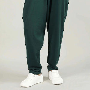 Pantalones cargo de chándal para hombre de otoño e invierno de alta calidad OEM, transpirables, personalizados de talla grande, pantalones de hombre con cordón de algodón polar - Product Image 3