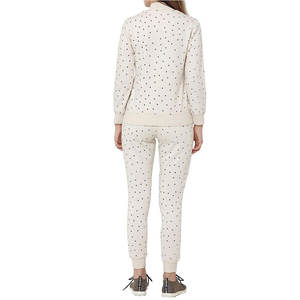 Survêtement en molleton de coton à capuche pour femme, best-seller, nouvelle arrivée, dernier design, style streetwear uni, décontracté, respirant - Product Image 4