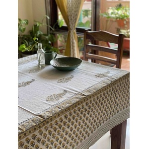 Good Quality Luxury Custom Made Waterproof Disposable 100% Cotton Table Cloths 6ft Trade Show Display Fitted Custom Print Throw - Product Image 2