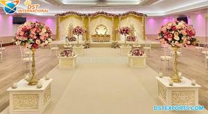 Superbe Design de Mandap que vous devez réserver pour votre mariage Avni Mandap par Dst exporte le meilleur fabricant de Mandap de mariage indien - Product Image 5