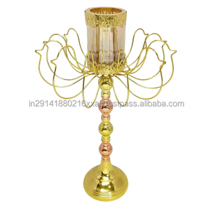 Bougeoir décoratif double ton Bougeoir Maison Mariage Anniversaire Saint-Valentin et Noël Célébration pour Décorations - Product Image 2