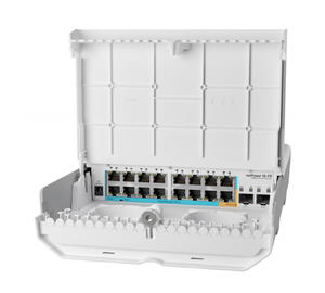 MikroTik netPower 15FR CRS318-1Fi-15Fr-2S-OUT <b>Switch</b>, 16x RJ45 100Mb/s, 2x SFP - Product Image 3