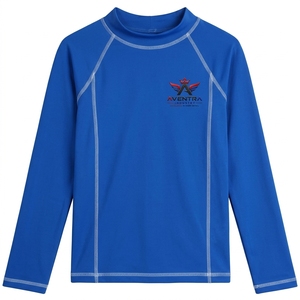 Chemise de sport à séchage rapide pour hommes, protection contre les éruptions cutanées, respirante, à manches longues, vêtements de performance athlétique pour le surf, la natation et l'entraînement - Product Image 1