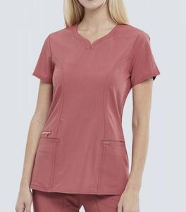 Uniforme de Enfermera Profesional de la Mejor Calidad, Uniforme de Trabajo con Cuello Redondo Colorido para Mujer, Uniformes Médicos - Product Image 4