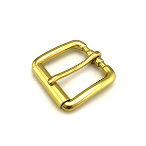 หัวเข็มขัดลูกกลิ้งทองเหลืองแข็งสินค้าม้า - Product Image 1