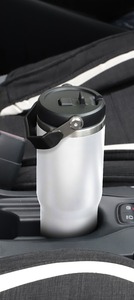 Green Lion 900ml Vaso de vacío de acero inoxidable con aislamiento premium y termo Frasco deportivo portátil con tapas Capacidad de 12oz - Product Image 4