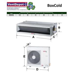 Condizionatore d'aria per interni, MXVOP-002, 48000BTU, 4.0 tonnellate - Product Image 4