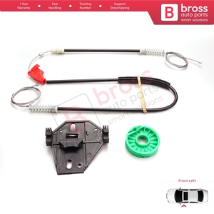 ชุดซ่อมมอเตอร์กระจกหน้าต่างด้านหน้าซ้าย รุ่น BWR5062 สำหรับรถตู้ Transporter T4 MK4 Eurovan Caravelle ปี 1990-2003 7D0959801 - Product Image 3