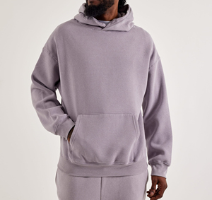 Sweat-shirt à capuche zippé pour homme de haute qualité, hiver, 100% coton, polaire, veste de sport de plein air, course à pied, vêtements de sport décontractés, OEM - Product Image 5