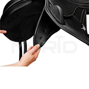 Meilleurs produits en cuir de haute qualité pour l'équitation Caractéristique Selle de cavalier brillante Produits de course de chevaux anglais de l'Inde - Product Image 4