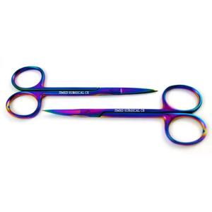 Tijeras de Iris Reutilizables Manuales de Alta Calidad con Recubrimiento Múltiple, Acero Inoxidable STR CVD para Procedimientos Quirúrgicos Clínicos y Hospitalarios - Product Image 5