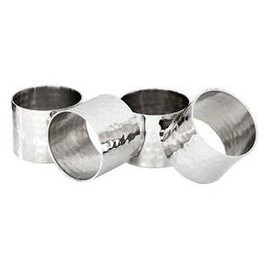 <b>Christmas</b> <b>Handmade</b> Stainless Steel Napkin Ring Shiny Polished Stainless Steel Napkin Ring and Wholesale Manufacture - Product Image 2