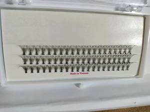 Logo personnalisé du fournisseur professionnel couleur noire 0.15mm épaisseur cheveux synthétiques Extensions de cils plein volume Nhu Y cils NYB - Product Image 4