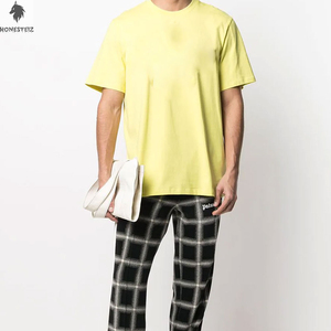 เสื้อยืดสำหรับผู้ชายทำจากผ้าฝ้าย100% สไตล์ฮิปฮอปสตรีทแวร์ผ้าคอตตอนแบบพิมพ์ DTG - Product Image 2