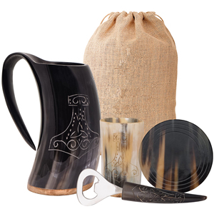 100% auténticas tazas para beber tazas de cuerno de buey de búfalo pulido para jarra vikinga uso cerveza agua vino tazas en precio asequible - Product Image 6