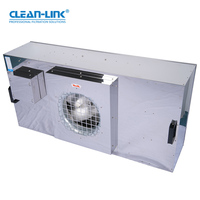 Unité de filtre à air FFU en acier inoxydable avec filtre HEPA pour plafond de salle blanche