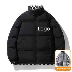 เสื้อแจ็กเก็ตทรงพองลายควิลท์กันน้ำกันลมสำหรับผู้ชายใส่กลางแจ้งฤดูหนาว - Product Image 3