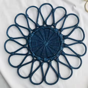 Manteles individuales de ratán natural para decoración de pared de restaurante y decoración de mesa en Vietnam, artesanías de mimbre - Product Image 6